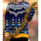 Batman Christmas Sweater Frosty Size XXXL