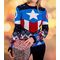 Captain America Christmas Sweater