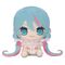 Hatsune Miku Kyurumaru Big Plush Figure Rabbit Ear Hood Pajama 28 cm