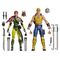 G.I. Joe Classified Series Action Figure 2-Pack #212 Ninja Force Scarlett & T'Jbang 15 cm