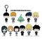 Mob Psycho 100 3D PVC Bag Clips Series 1 Blind Bag Display (24)