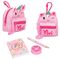 Ylvi - Stationery Backpack Unicorn - Pink and Purple - Mini / Toys