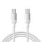 Joyroom S-A62 Lively Series 60W Fast Charging Data Cable (Type-C to Type-C) 1.2m-White