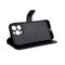 RadiCover - Radiation Protection Wallet Vegan Leather iPhone 15 PRO MAX Flipcover Black PU / Electronics