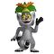 Madagascar Vinyl Figure King Julien 12 cm