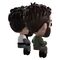 Scott the Woz Vinyl Figures Jeb Jab & Rex Mohs Monitor Buddiez 6 cm