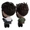 Scott the Woz Vinyl Figures Jeb Jab & Rex Mohs Monitor Buddiez 6 cm