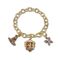 HARRY POTTER - Charm Bracelet - Lumos Gryffindor