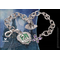 HARRY POTTER - Charm Bracelet - Lumos Slytherin