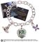 HARRY POTTER - Charm Bracelet - Lumos Slytherin