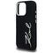 Karl Lagerfeld FW Jeans Signature Logo iPhone 16 Pro Case - Black