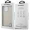 Karl Lagerfeld FW Stamped Karl MagSafe Case for iPhone 16 Pro - Beige