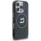 Karl Lagerfeld IML Choupette Head Logo MagSafe Case for iPhone 16 Pro - Black