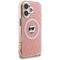 Karl Lagerfeld IML Choupette Head Logo MagSafe iPhone 16 Case - Pink