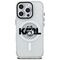 Karl Lagerfeld IML Choupette Sketch Logo MagSafe Case for iPhone 16 Pro Max - Clear