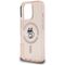 Karl Lagerfeld IML Choupette Sketch Logo MagSafe Case for iPhone 16 Pro Max - Pink