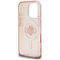 Karl Lagerfeld IML Choupette Sketch Logo MagSafe Case for iPhone 16 Pro Max - Pink