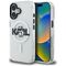 Karl Lagerfeld IML Choupette Sketch Logo MagSafe iPhone 16 Case - Clear