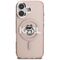 Karl Lagerfeld IML Choupette Sketch Logo MagSafe iPhone 16 Case - Pink