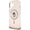 Karl Lagerfeld IML Choupette Sketch Logo MagSafe iPhone 16 Case - Pink
