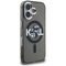 Karl Lagerfeld IML Glitter Karl &amp; Choupette Sketch Logo MagSafe Case for iPhone 16 - Black