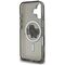 Karl Lagerfeld IML Glitter Karl &amp; Choupette Sketch Logo MagSafe Case for iPhone 16 - Black