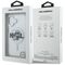Karl Lagerfeld IML Glitter Karl &amp; Choupette Sketch Logo MagSafe Case for iPhone 16 - Transparent