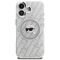 Karl Lagerfeld IML Karl Head Logo MagSafe Case for iPhone 16 - Gray