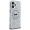 Karl Lagerfeld IML Karl Head Logo MagSafe Case for iPhone 16 - Gray