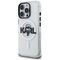 Karl Lagerfeld IML Karl Sketch Logo MagSafe Case for iPhone 16 Pro - Clear