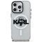 Karl Lagerfeld IML Karl Sketch Logo MagSafe Case for iPhone 16 Pro - Clear