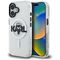 Karl Lagerfeld IML Karl Sketch Logo MagSafe Case for iPhone 16 - Clear