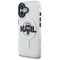 Karl Lagerfeld IML Karl Sketch Logo MagSafe Case for iPhone 16 - Clear