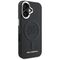 Karl Lagerfeld Initial &amp; Metal Logo MagSafe Case for iPhone 16 - Black
