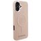 Karl Lagerfeld Initial &amp; Metal Logo MagSafe Case for iPhone 16 Plus - Pink