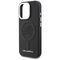 Karl Lagerfeld Initial &amp; Metal Logo MagSafe Case for iPhone 16 Pro - Black