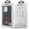 Karl Lagerfeld Silicone Heart Sign Logo MagSafe Case for iPhone 16 - Black