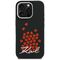 Karl Lagerfeld Silicone Heart Sign Logo MagSafe Case for iPhone 16 Pro Max - Black
