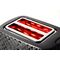 TO280C ELDOM Toaster TOSTI, bun rack, defrost system, black