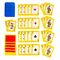 Lego Playing Cards in a Tin
