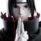 NARUTO SHIPPUDEN - Itachi Uchiha - Figure Noir Edge Collection 23cm