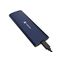 NATEC RHINO M.2 NVME LITE EXTERNAL SSD ENCLOSURE USB-C 3.2 GEN 2 STEEL NAVY