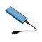 NATEC RHINO M.2 NVME LITE EXTERNAL SSD ENCLOSURE USB-C 3.2 GEN 2 HORIZON BLUE