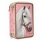 Miss Melody - Triple Pencil Case CLASSIC - Rosé / Toys