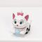 DISNEY - Cats Pounce & Go Series - 6 Figure set 8cm