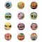 Mad Balls Bouncy Balls Display (40)