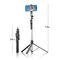 Selfie stick Orico SPM190 tripod 1/4" for phone camera with 360 degree rotation Bluetooth 5.2 - black