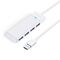 Orico PAPW4A-U3 USB Hub 4-port 4x USB-A 3.0 1 m - white