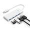 Orico PAPW4A-C3 USB Hub 4-port 4x USB-A 3.0 1.8 m - white