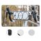 Torba na kierownicę 1,9L Rockbros TL001 ROAD TO SKY wodoodporna – biała